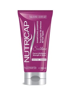 Nutricap Sublime Force Brilliance Strength & Shine Keratin Shampoo 200ml 