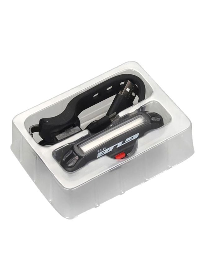 بيوينتي مصباح خلفي للدراجة لإضاءة تصل حتى 100 متر 8.5x2.2x1.8سم - Image 2