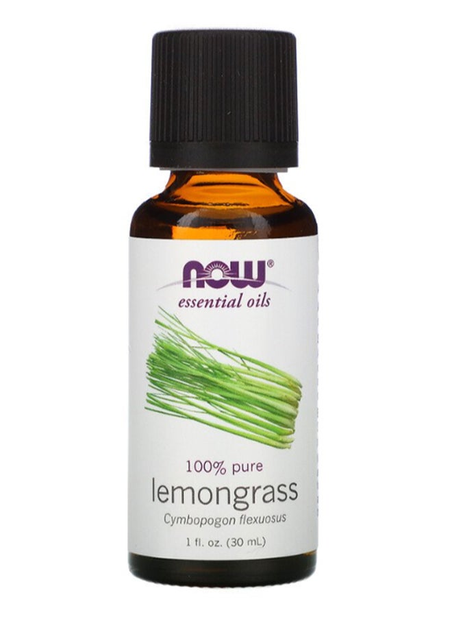 Now Foods Lemongrass Essential Oil 30ml  - Image 1