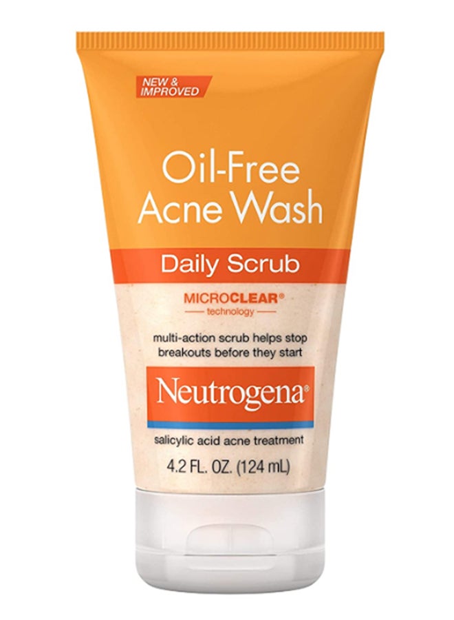 Oil-Free Acne Daily Scrub 124ml - v1616592293/N31459780A_1