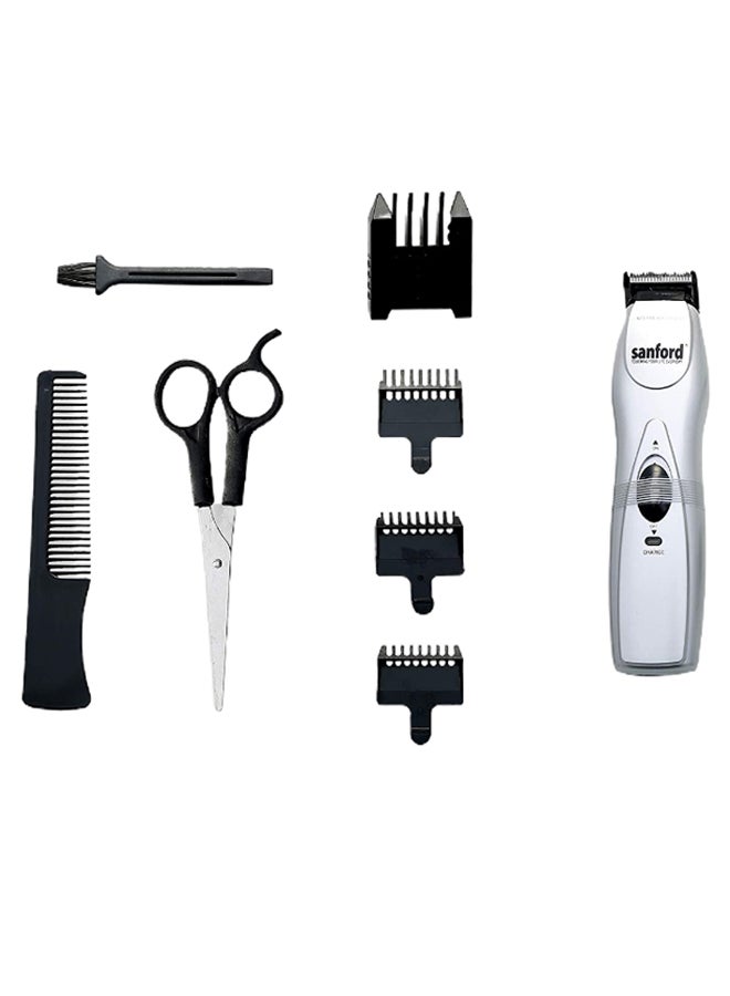 Sanford - Cordless Hair Clipper Kit Silver/Black - Image 1