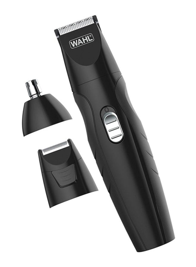 WAHL - Rechargeable Grooming Kit Black/Silver/Clear - Image 1