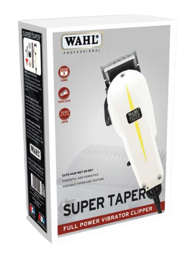 WAHL Super Taper Hair Clipper Kit White/Black/Yellow - Image 3