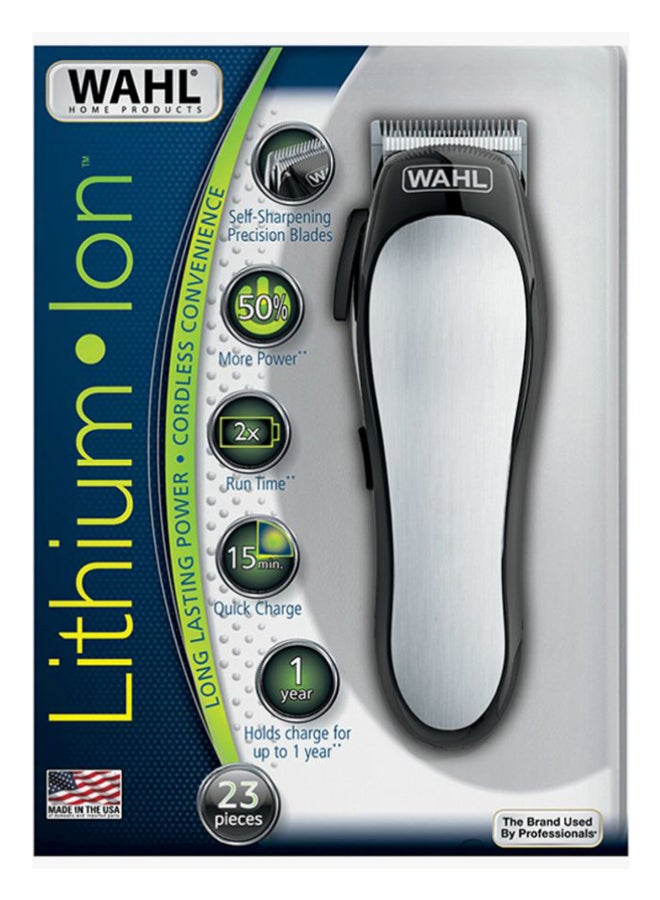 WAHL Lithuim ion Hair Grooming Kit Black/Grey/Green  - Image 3
