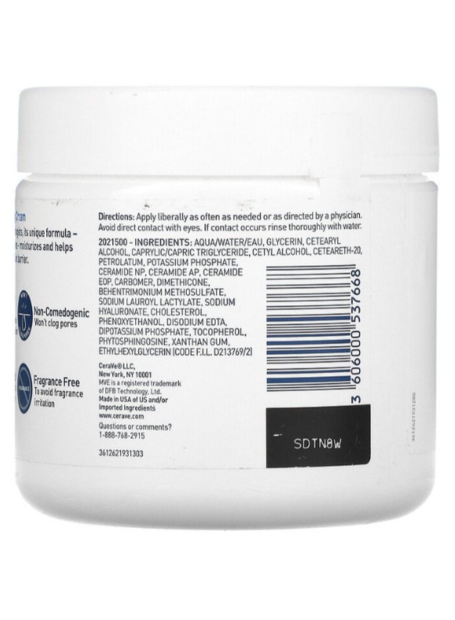CeraVe - Cerave Moisturizing Cream | 19 Ounce | Daily Face And Body Moisturizer For Dry Skin 2 Pack 1078grams - Image 1
