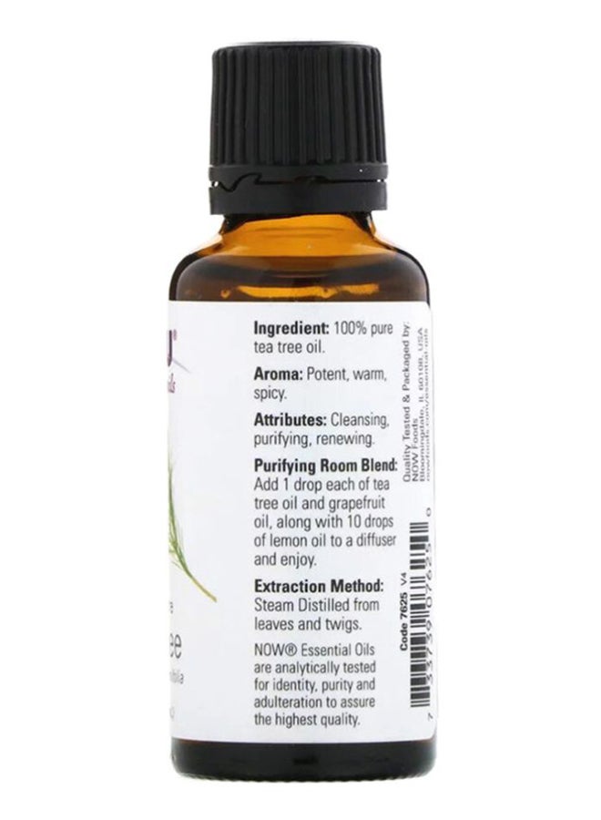 Now Foods Pure Tea Tree Essential Oil Clear 30ml  - Image 2