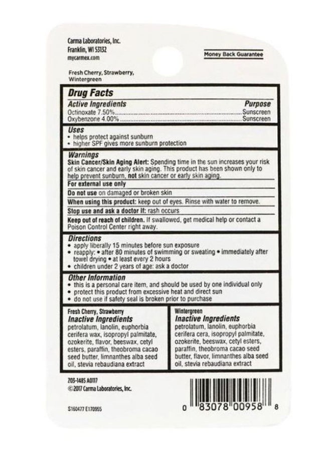 CARMEX 3-Piece Daily Care Lip Balm Set 12.75grams  - Image 3