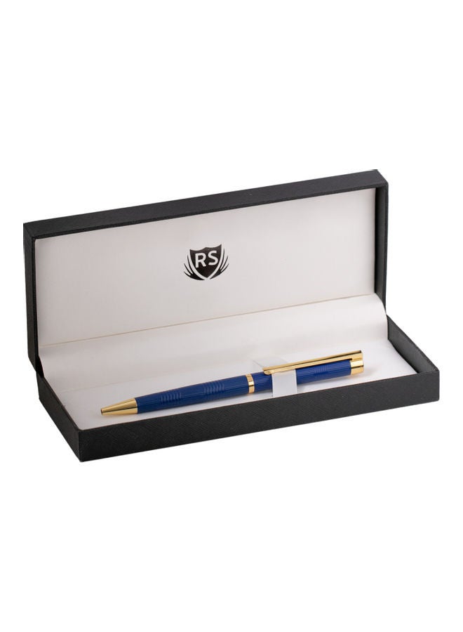 آر إس قلم مع علبة أزرقذهبي - Image 1