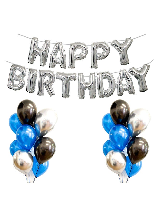 30 Piece Birthday Balloon Set 18inch  - Image 1
