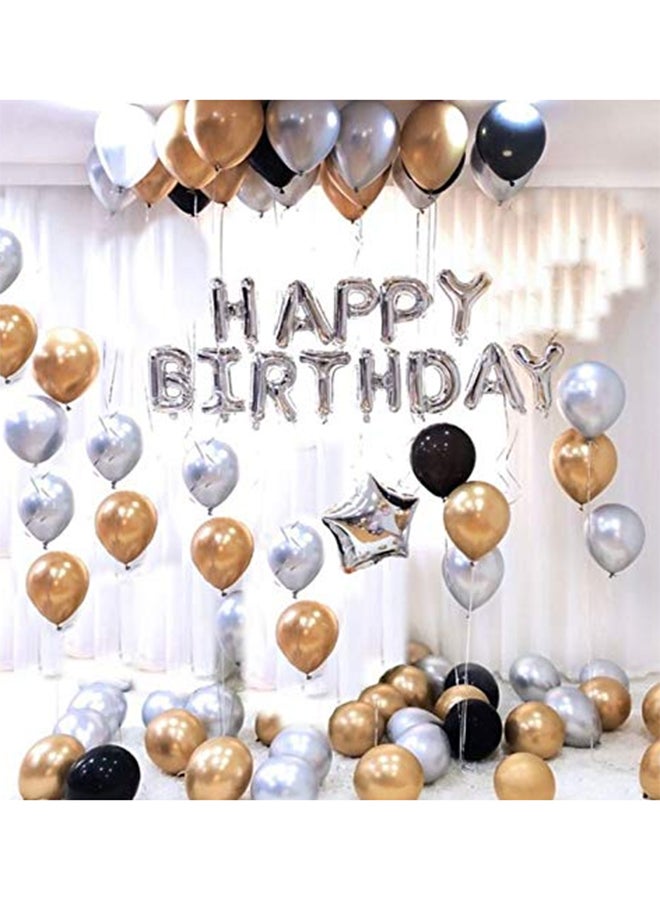 31-Piece Happy Birthday Balloon Decoration Set 230x250cm  - Image 2