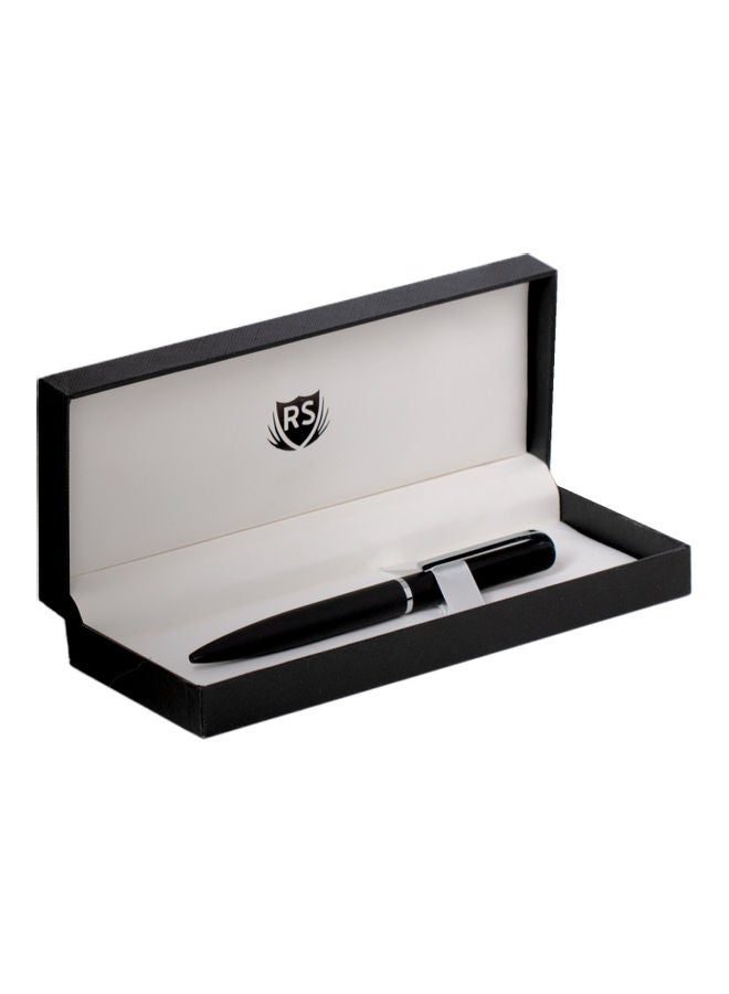 آر إس قلم مع علبة أسود/فضي - Image 1
