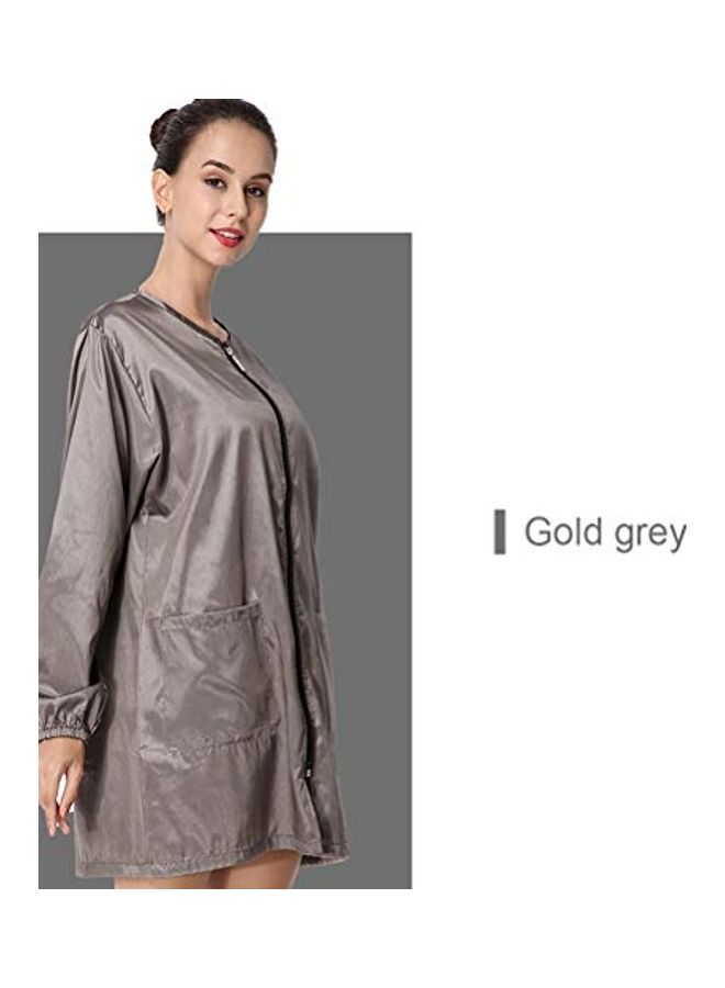 Fabric Salon Cape Grey/Black - Image 4