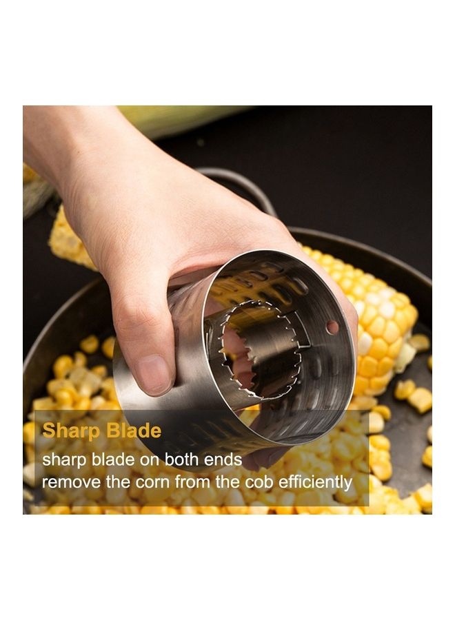 Generic - Stainless Steel Corn Stripper Silver - Image 1