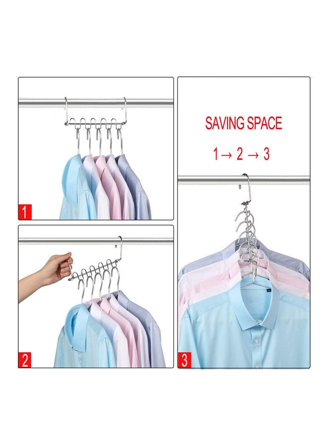 آيسانك علاقة ملابس متلاحقة فضي - Image 4