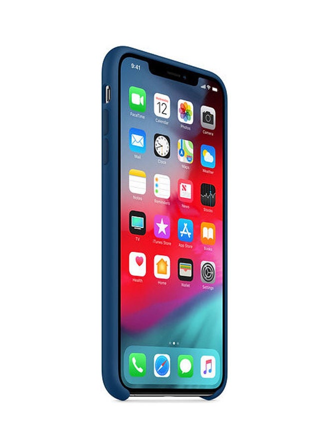 UFO - iPhone XR Silicone Case Cover Delft Blue - Image 1