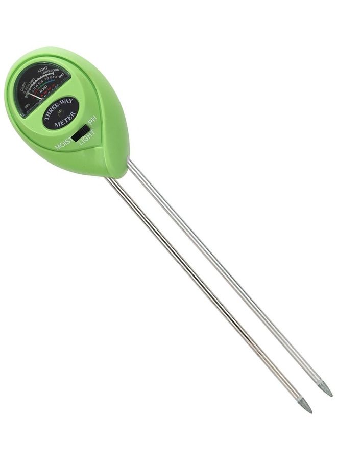 Generic 3-in-1 Soil Test Kit Green/Silver  - Image 1