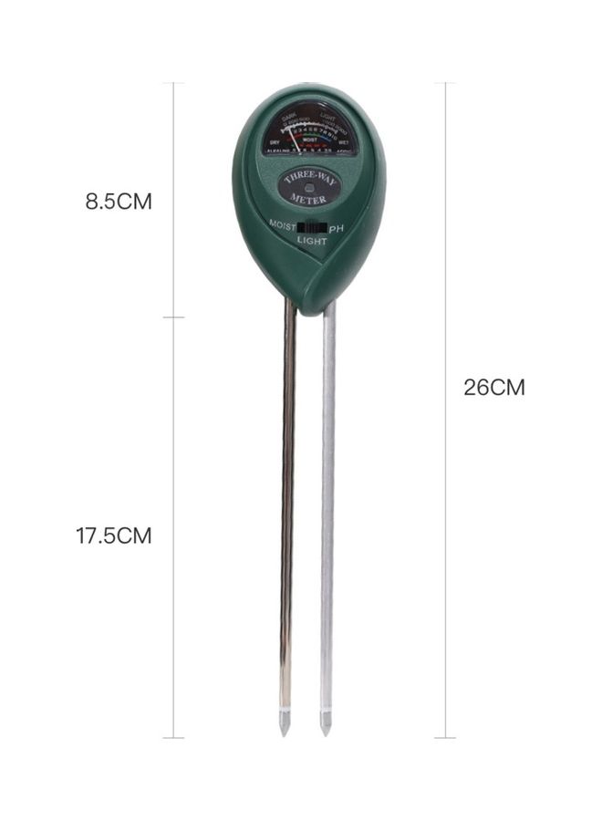 Generic 3-in-1 Soil Test Kit Green/Silver  - Image 4