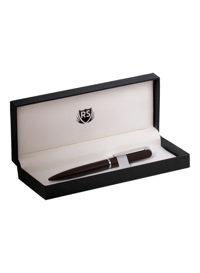 RS Pen With Case Brown/Silver - Image 1