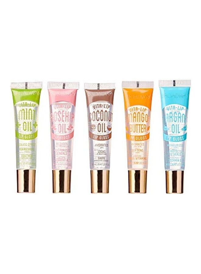 Broadway Vita-Lip Gloss. Mint Oil & Coconut Oil & Rosehip Oil & Mango Butter & Argan Oil multicolour