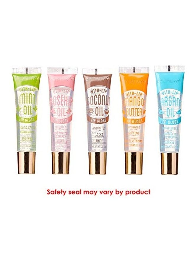 Broadway Vita-Lip Gloss. Mint Oil & Coconut Oil & Rosehip Oil & Mango Butter & Argan Oil multicolour