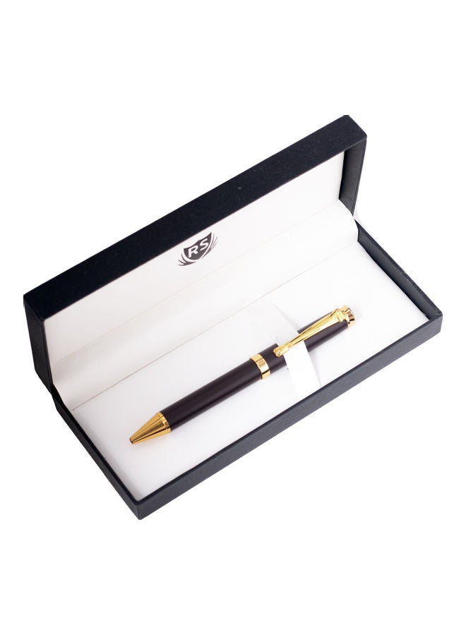 RS Pen With Case Brown/Gold - Image 1