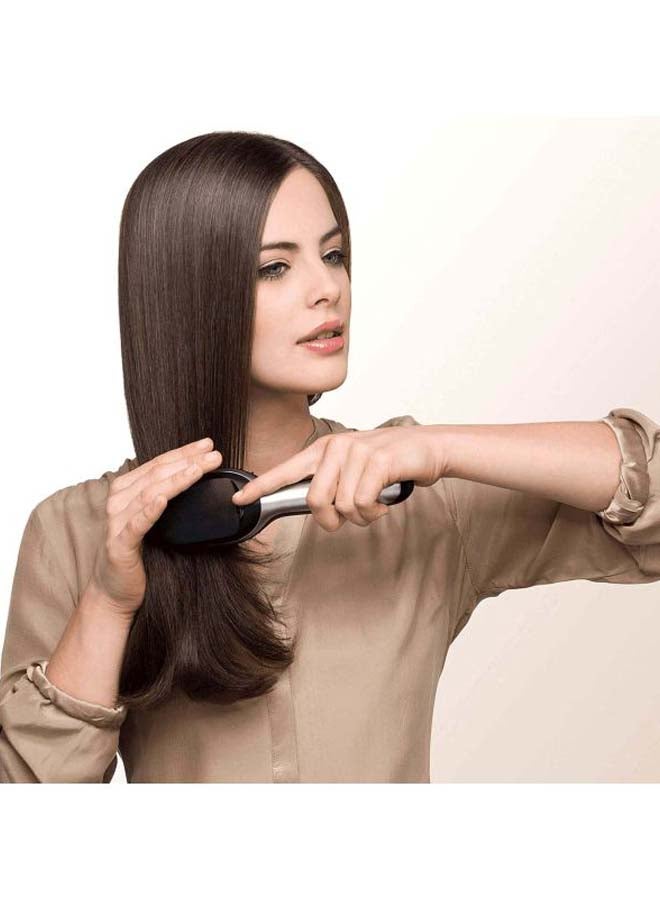 براون فرشاة فرد الشعر ساتان هير 7 بتكنولوجيا الأيونتك أسود/أخضر - Image 5