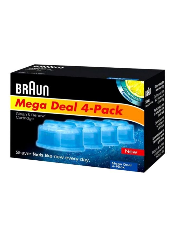 براون طقم عبوات إعادة تعبئة لتنظيف ماكينة الحلاقة CCR2 مكون من 4 قطع أزرق - Image 5