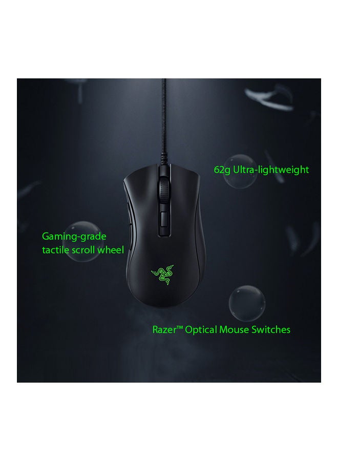 RAZER - 6-Programmable Buttons Wired Gaming Mouse Black - Image 1