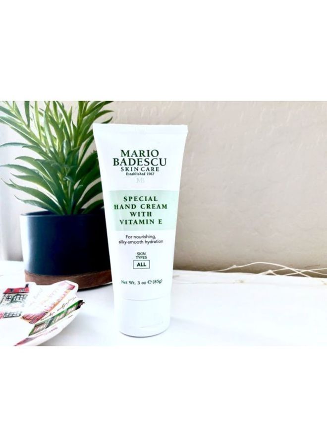 MARIO BADESCU Special Hand Cream With Vitamin E 85grams - Image 4
