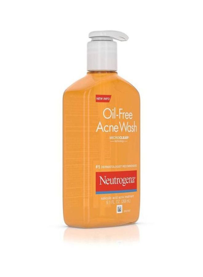 Neutrogena Pack Of 5 Oil-Free Acne Wash 269ml - Image 4