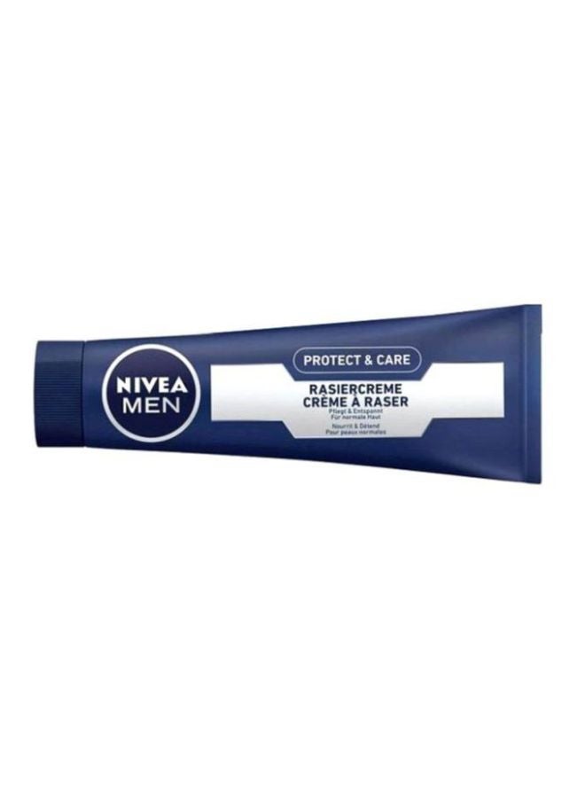 Nivea Protect And Care Shaving Cream 100ml - Image 1