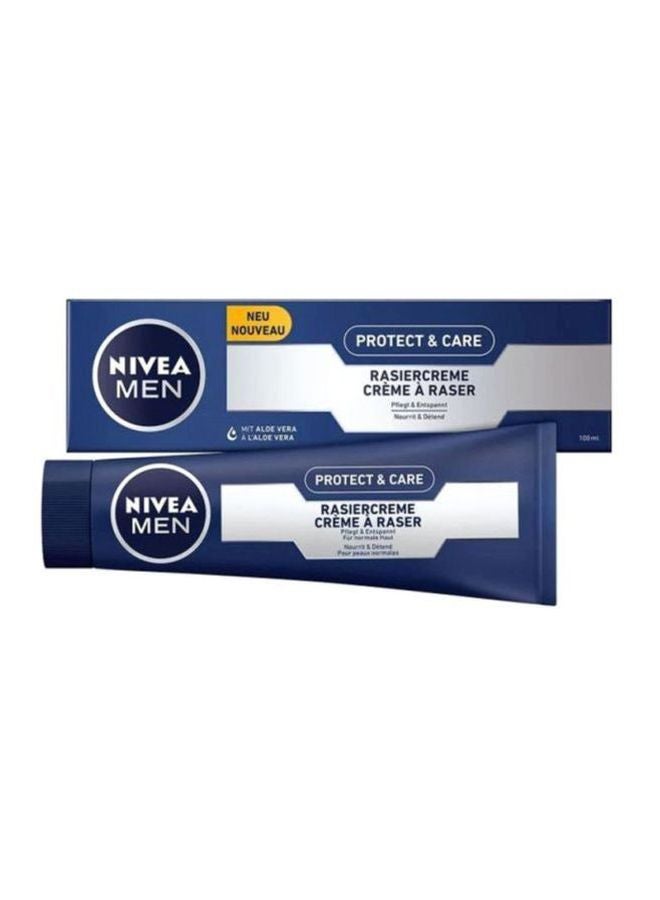 Nivea Protect And Care Shaving Cream 100ml - Image 3