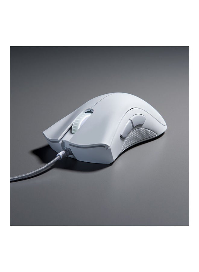RAZER - DeathAdder Essential Wired Gaming Mouse White - Image 1