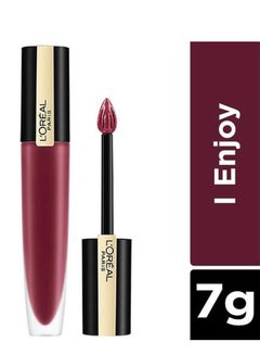 L'OREAL PARIS Rouge Signature Matte Liquid Lipstick I Enjoy  - Image 2