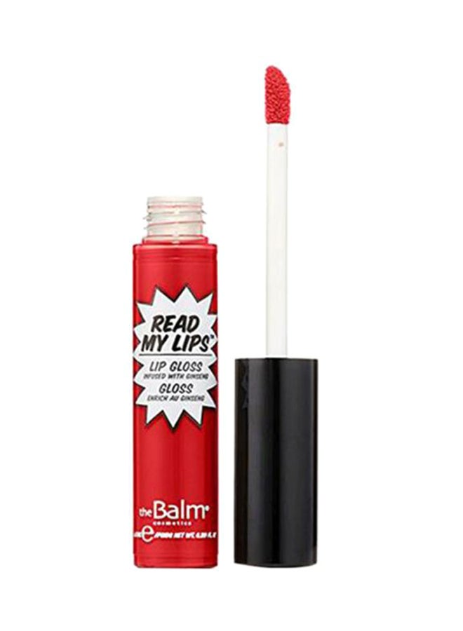 theBalm - Ready My Lips Lip Gloss Infused With Ginseng Wow - Image 1