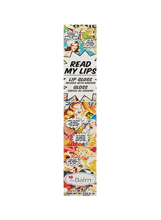 theBalm - Ready My Lips Lip Gloss Infused With Ginseng Wow - Image 1