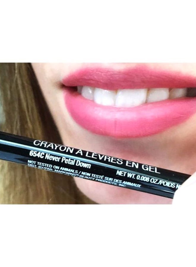 Wet N Wild - Perfect Pout Gel Lip Liner 654C Never Petal Down - Image 1