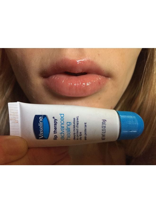 Vaseline Lip Therapy Skin Protectant Advanced Formula 10grams - Image 4