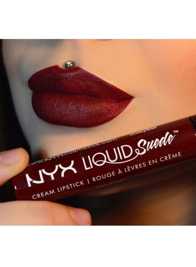 NYX PROFESSIONAL MAKEUP - Liquid Suede Cream Lipstick Cherry Skies - Image 1