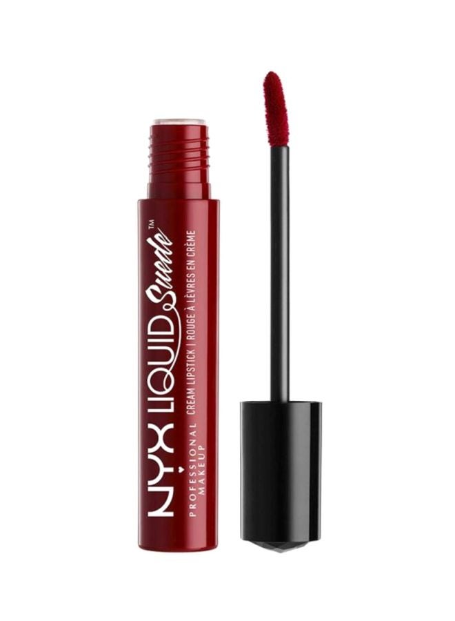 NYX PROFESSIONAL MAKEUP - Liquid Suede Cream Lipstick Cherry Skies - Image 1