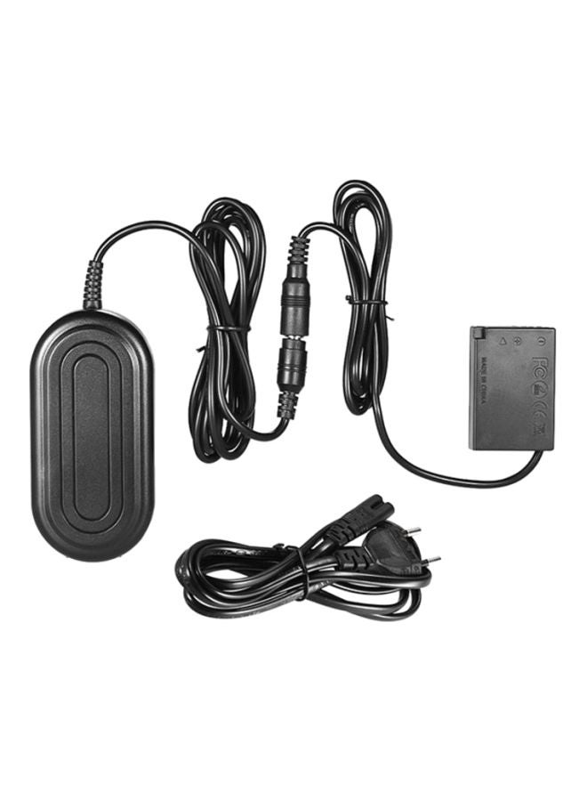 ANDOER Dummy Battery Adapter Camera Charger for Canon 200D/800D/760D/750D Black - Image 1