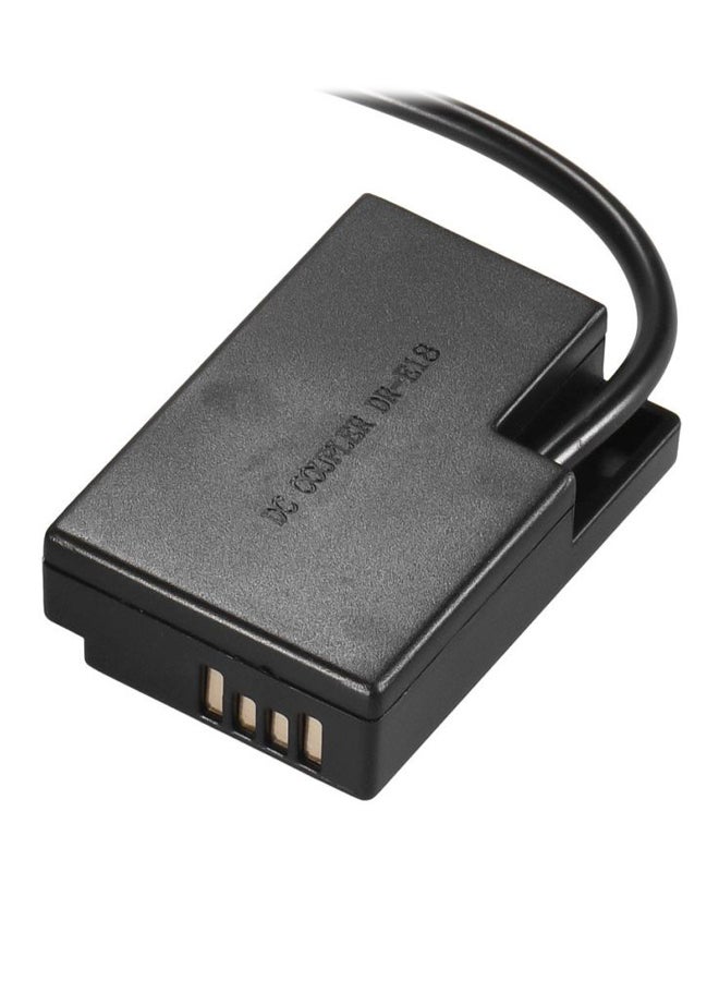 ANDOER Dummy Battery Adapter Camera Charger for Canon 200D/800D/760D/750D Black - Image 5