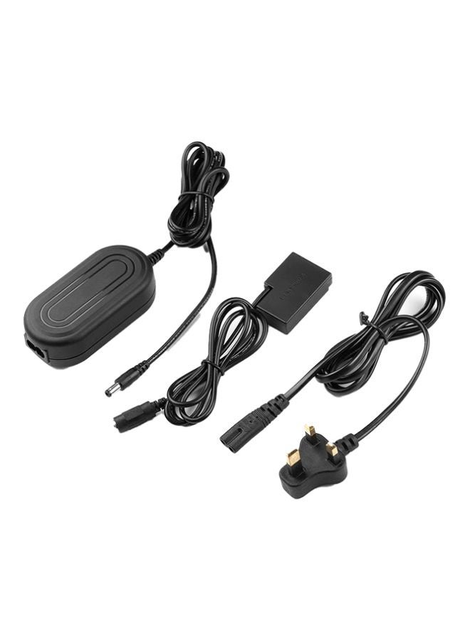 ANDOER ACK-E18 AC Power Supply LP-E17 Dummy Battery Adapter Camera Charger Black - Image 1