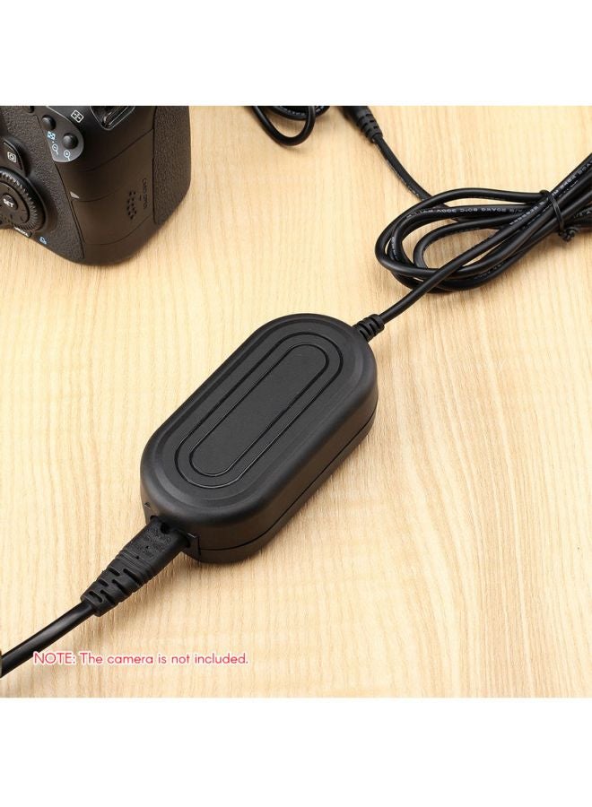 ANDOER ACK-E18 AC Power Supply LP-E17 Dummy Battery Adapter Camera Charger Black - Image 2