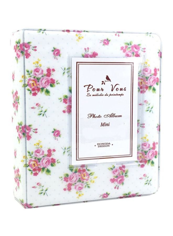 FUJIFILM Mini Photo Album Name Card Holder For Fujifilm Instax Mini 9/8/7s/25/50s/90 White  - Image 1