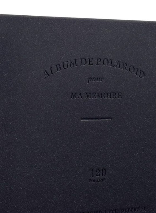 Ozone 120 Pockets Mini Photo Album For Fujifilm Instax Mini Cameras Black - Image 2