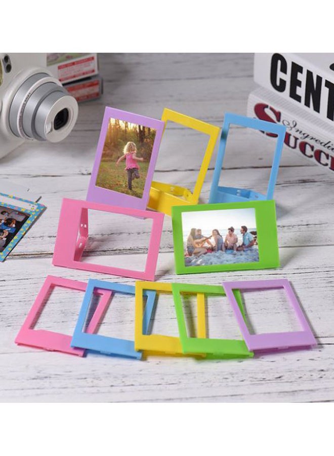 أندوير طقم إطارات صور مكون من 10 قطع لأفلام كاميرا إنستاكس ميني 8 7s 90 25 50s 9 SP-1 SP-2 من فوجي فيلم أزرق/وردي/أصفر 8.8x5.6x0.3سم - Image 4
