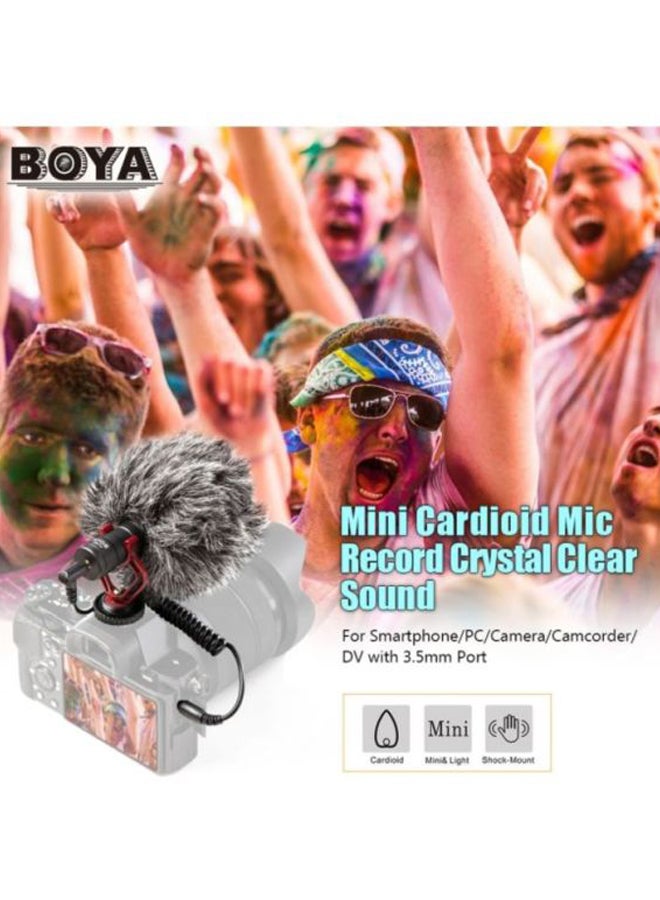 BOYA Mini Cardioid Condenser Microphone Black - Image 5