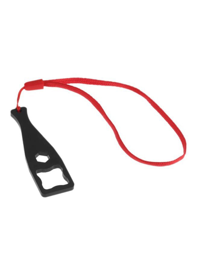 Ozone Plastic Wrench Nut spanner For GoPro Hero 7, 6, 4, 5, SJCAM Action Camera Red/Black - Image 1
