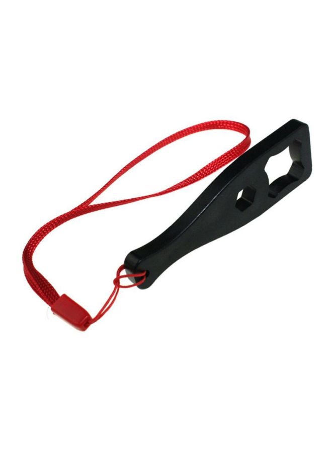 Ozone Plastic Wrench Nut spanner For GoPro Hero 7, 6, 4, 5, SJCAM Action Camera Red/Black - Image 2